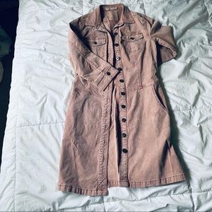PrAna corduroy jacket/dress
